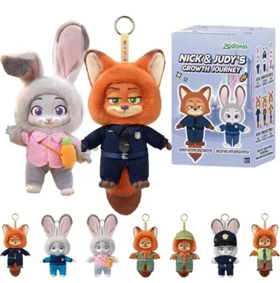 Zootopia nick and Judy’s Growth Journey - Blind Box