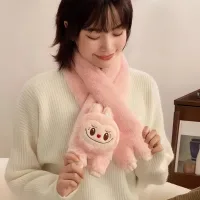 Atkı - Mokoko plush scarf Warmfluffy - 3