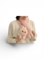 Atkı - Mokoko plush scarf Warmfluffy - 1