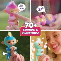 Tepki Veren Parmak çocuk Fingerling Elephant - 4